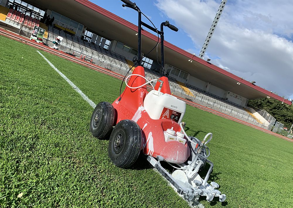 Come ottimizzare tempi e consumi nella tracciatura del campo da calcio