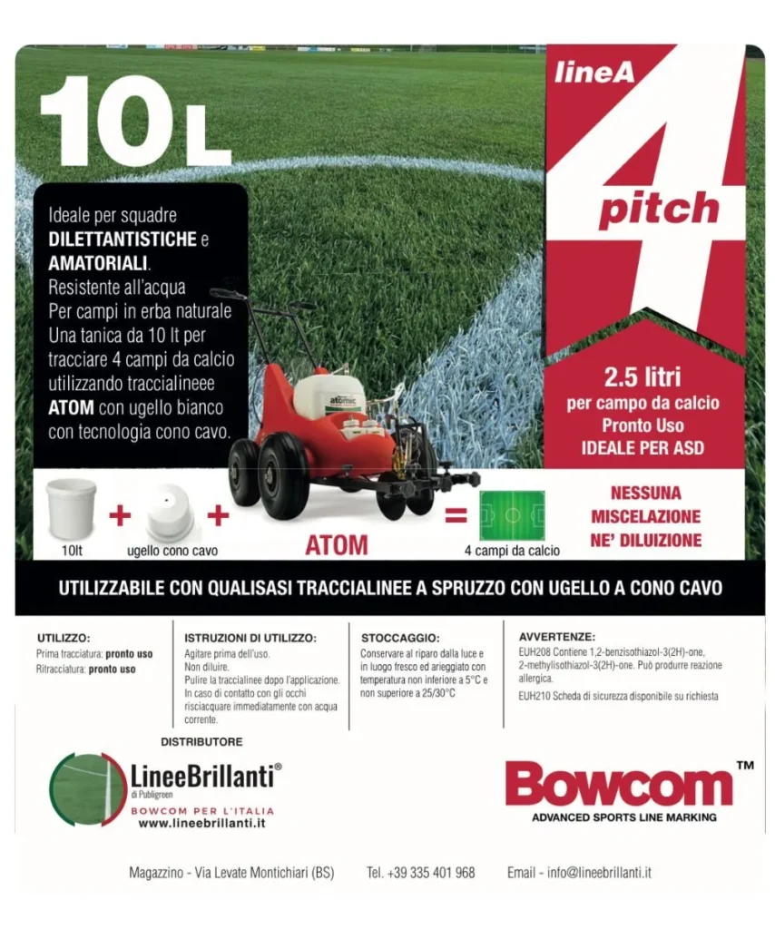 <h2>Come scegliere la vernice ideale per il tuo campo sportivo.</h2>