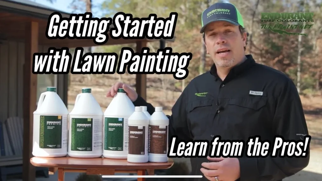 Video: Painting Lawns Like a Pro - Professional Step by Step Guide Part 1